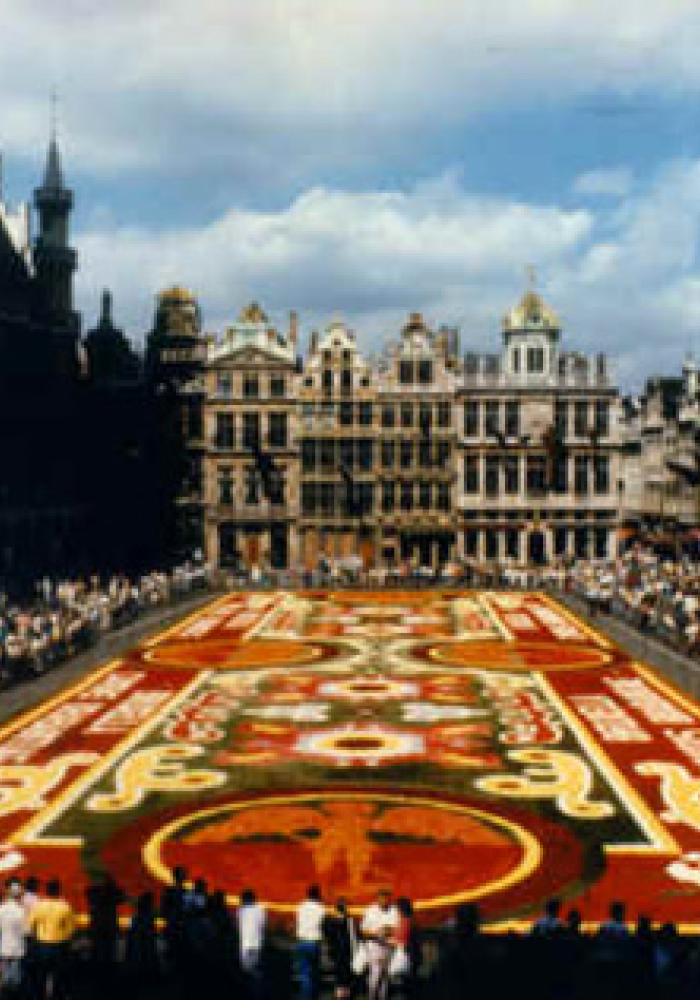 flower carpet 1986